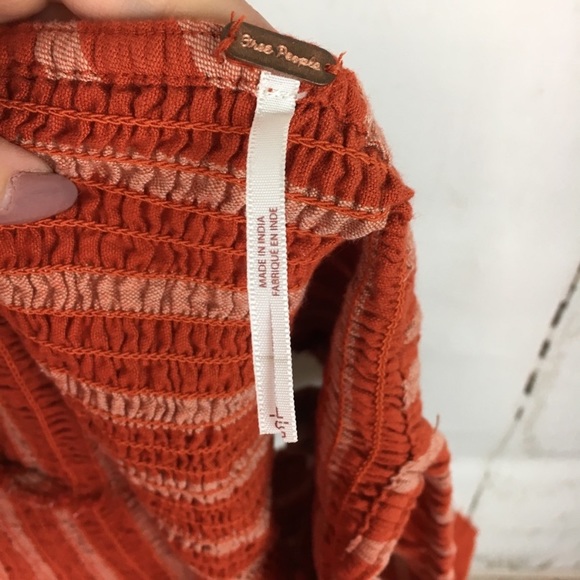 Smocked flutter sleeve tank - Picture 3 of 4